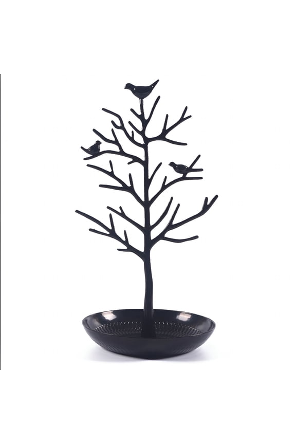 2026 New Birds Tree Jewelry Display Stand Earring Necklace Holder Tower Rack Hanging Organizer for Bangles Pendants Necklace Tree for Home, Bedroom, Vanity, Store, Craft Room
