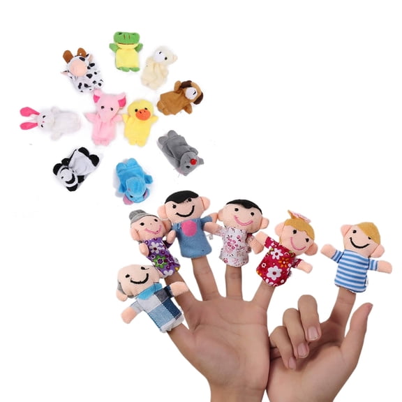 XIBUFE 2026 New Body Pillow Finger Puppet Funny Stuff Animal Design Weighted Stuffed Animals for Playtime Bedroom Sofa Nap Decor 16