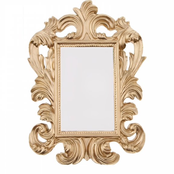 XIBUFE 2026 New Classic Baroque Square Small Photo Frame Exquisite Resin Photo Frame Decoration Baby Photo Frame Certificate Frame-White for Home, Office, Nursery, Gift, Photo Display