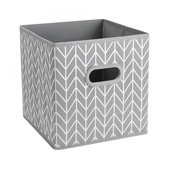 XIBUFE 2026 New Collapsible Cube Storage Bins Cloth Storage Inserts Cubes Folding Fabric Storage Boxes Storage Baskets Drawer for Cube Organizer Storage