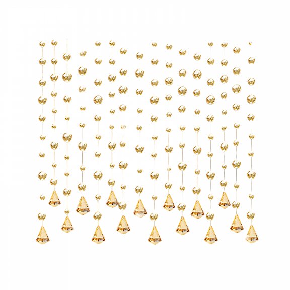 XIBUFE 2026 New Crystal Beaded Curtain,Arched Door String Curtain,Hanging Doorway Room Divider Suitable for Home,Coffee House,Bedroom,Restaurant