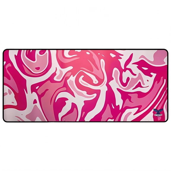 XIBUFE 2026 New Desk Mat Flawless Stitch Track Gaming Mouse Pad Natural Rubber Sheet Desk Protector Mat for Gaming Office Home Style1 11.8"X27.6"