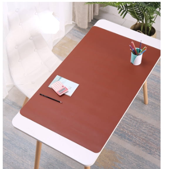 XIBUFE 2026 New Desk Mat Gentle Light Diffusion for Eye Protection Mouse Mat Eco-Friendly Cork Material Gaming Mouse Pad for Office Gaming Home Brown