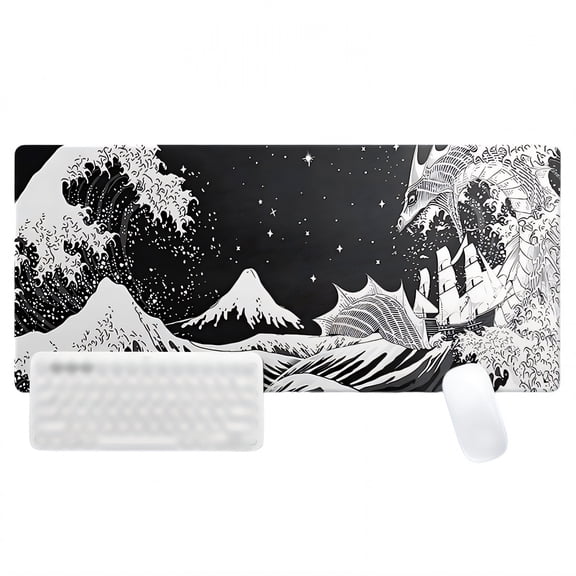 XIBUFE 2026 New Desk Mat Rubber Tree Source Xxl Mouse Pad Strong Support Gaming Mouse Pad for Gaming Office Style2 15.7"X35.4"
