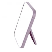 XIBUFE 2026 New Desktop Makeup Mirror-8 Inch-Small Folding Tabletop Mirror Portable Travel Make Up Mirror for Home Dorm OfficePurple