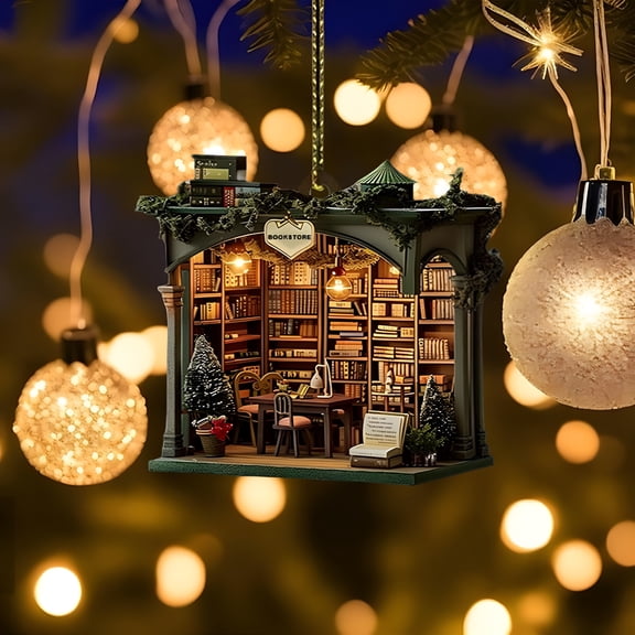 XIBUFE 2026 New Diy Miniature House Kit,Bookshelf Miniatures,Magic House Miniature Kit,Model Building Craft Diorama Kit for Home, Office, Desk, Shelf, Studio Ideal Gifts for Birthday Easter Christmas