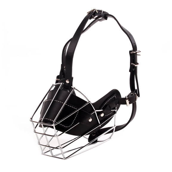 XIBUFE 2026 New Dog Muzzle Adjustable Robust Pvc/Metal Wire Basket, for Small, Medium, Large Dogs, Stop Biting, Barking and Chewing, for Aggressive Dogs