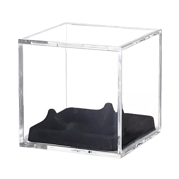 XIBUFE 2026 New Football Holder Case Baseball Soccer Volleyball Clear Acrylic Football Display Case Basketball Display Box with Stand