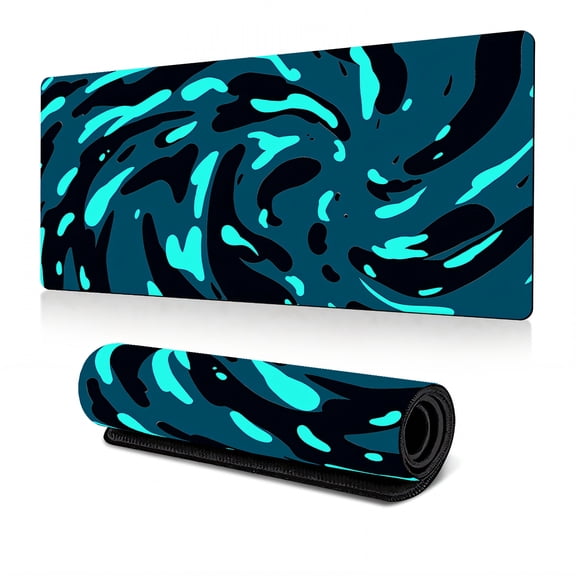 XIBUFE 2026 New Gaming Mouse Pad Light Carry Format Keyboard Mats for Desk for Gaming Office Home Tactile Grip Layer Mouse Pad Large Style1 12"X24"