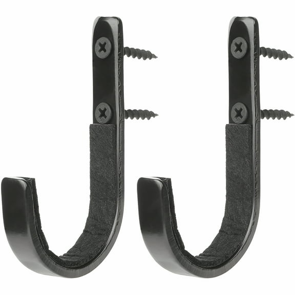 XIBUFE 2026 New Gun Hanger Rack Shotgun Rifle Archery Bow Wall Mount Storage Hooks,(1-Pair) for Rifles,Shotguns,Bows,Home Storage,Garage,Hunting Rooms,Shooting Ranges