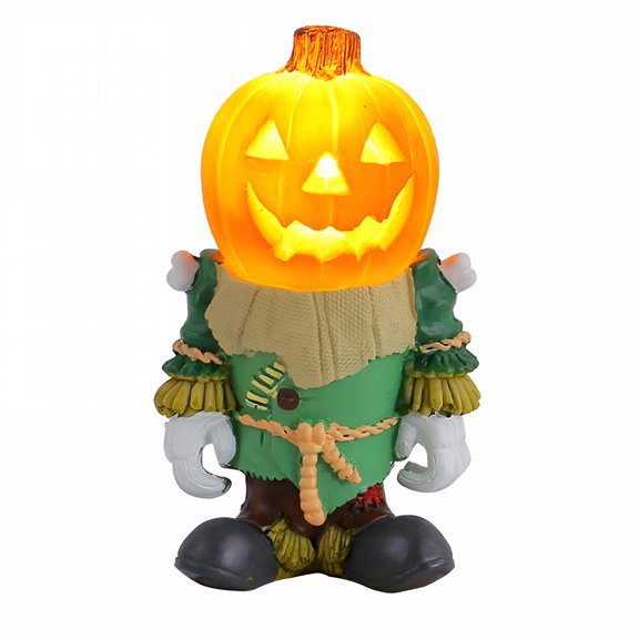 XIBUFE 2026 New Halloween Glowing Pumpkin Knight,Halloween Pumpkin Knight Statue,Pumpkin Soldier for Indoor Outdoor Garden Patio Porch Decoration for Lawn, Yard, Entryway, Walkway, Balcony, Party