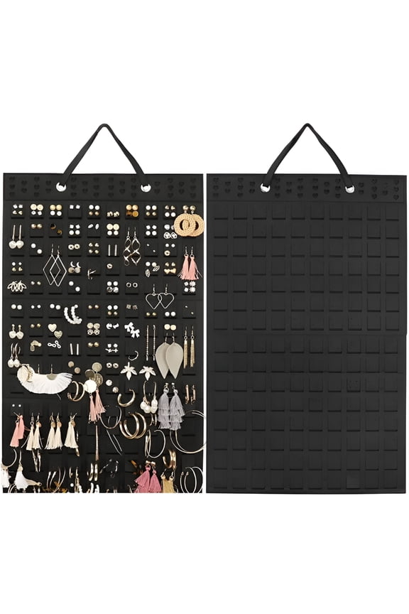 2026 New Hanging Earrings Organizer Holder,Holds Up to 300 Pairs,Earring Hanger Wall Mount Hanging Jewelry Display Organizer for Women Girls for Bedroom,Closet,Dressing Room,Boutique,Vanity