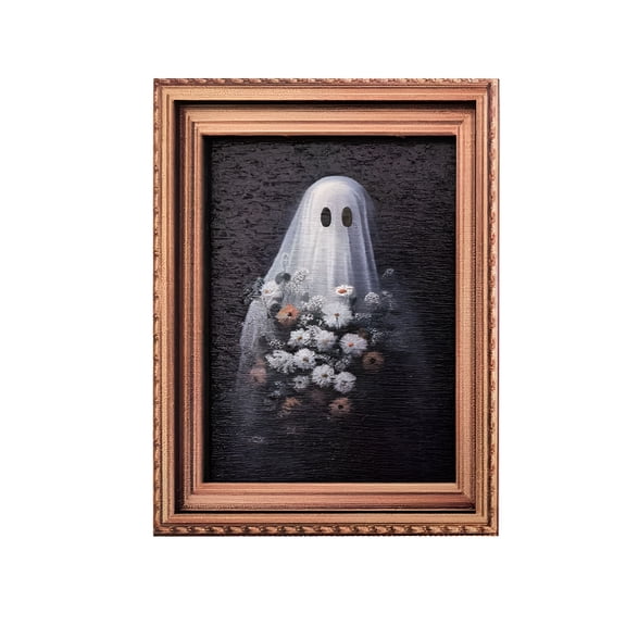 XIBUFE 2026 New Home Decor Spooktacular Halloween Picture Frame FridgeAdorable Design for Festive Home C for Kitchen,Fridge,Desk,Shelf,Party Display,8X6Cm