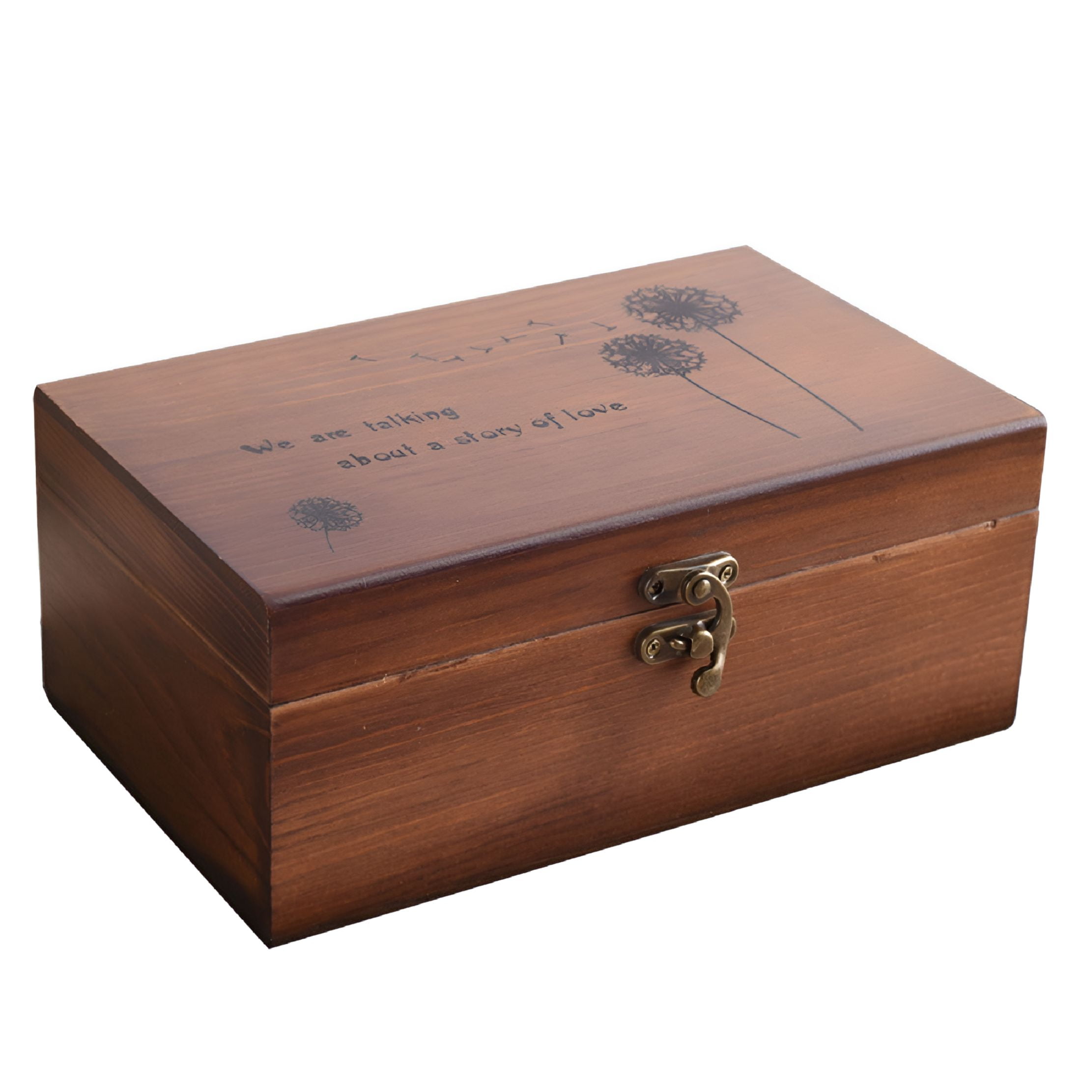XIBUFE 2026 New Household Storage Container Sundries Storage Box Wooden Needlework Box, for Organizing Home Supplies, Sewing Kits, Craft Materials, Office Stationery, Small Tools.