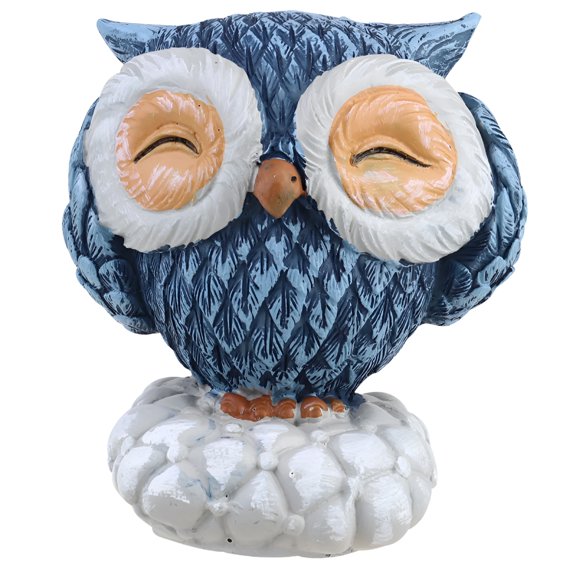XIBUFE 2026 New Knick Knacks for Shelves Decor Owl Ornament Sculpture, for Home Decor, Shelves, Living Rooms, Offices, Gift for Animal Lovers, Rustic Style