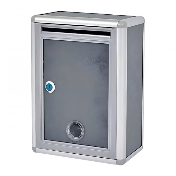 XIBUFE 2026 New Locking Wall Mounted Mailbox Key Lock Mailbox Vertical Rustproof Durable Postbox Weatherproof Lockable Mailbox Large Capacity