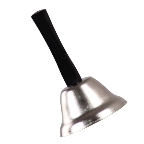XIBUFE 2026 New Loud Call Bell Metal Silver for Family Reception Areas 1Pcs 4.7X3In-For Home Use,Reception Areas,Offices,Service Counters,Hospitality,Customer Service,Announcements