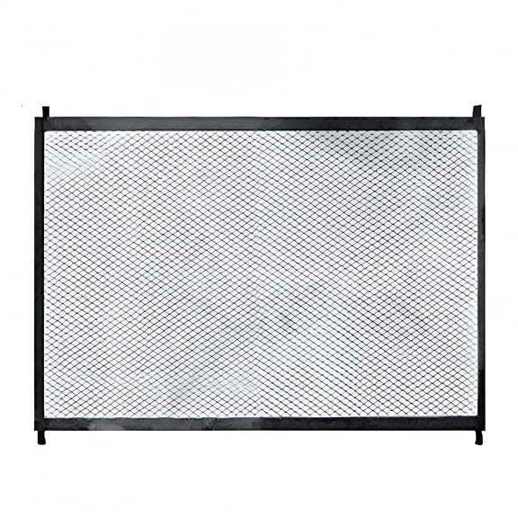 XIBUFE 2026 New Mesh Dog Gate, Pet Gate Magic for Dogs Doggy Gates for Inside for Home Use, Pet Containment, Doorways, Room Separation, Safety Barriers