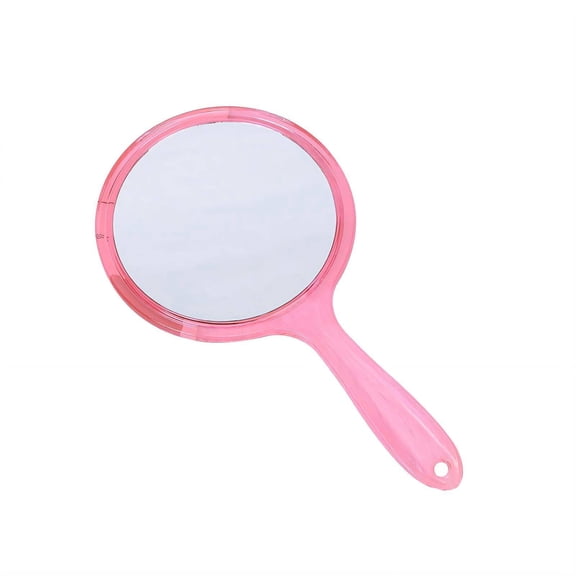XIBUFE 2026 New Mirror Stylish Appearance Vanity Mirror with Lights Desk the Mirror Is Not Easy to Break Ultra Thin Design for Bedroom Dressing Room Bathroom Vanity Mirror Pink