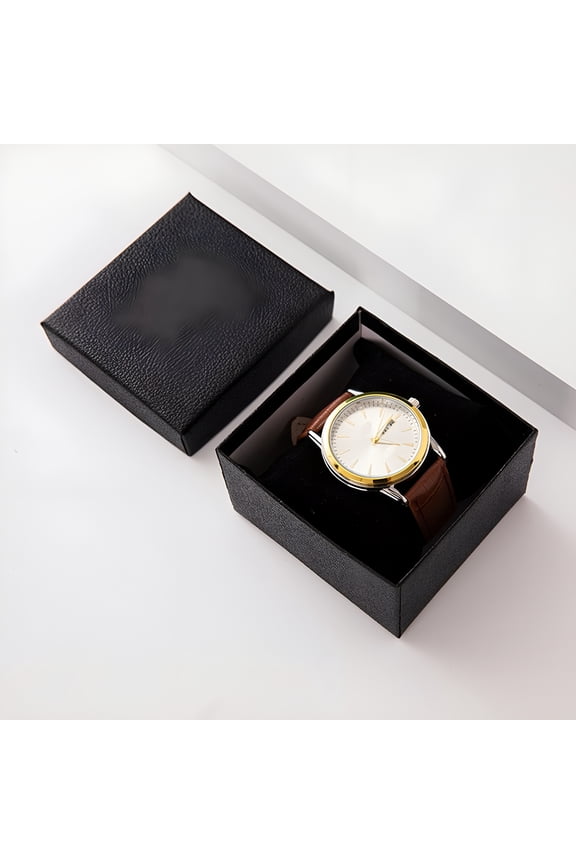 2026 New Plain Paper Watch Box,Simple Cardboard Paper Jewelry Gift Box,Portable Watch Display Storage Box Bracelet Organizer Holder for Men Women,Special Gift for Storage