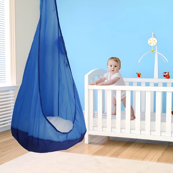 XIBUFE 2026 New Pod Swing Seat - Durable Hanging Hammock Chair for Indoor and Outdoor Suspension for Patio,Balcony,Garden,Bedroom