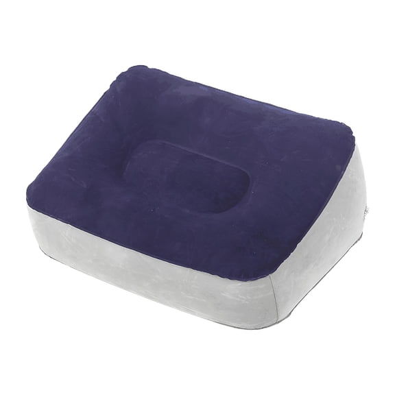 XIBUFE 2026 New Portable Footrest Pillow Flocked Feet Leg Relaxing Tool Under Desk Footrest Desk Foot Rest Footrest Pad for Office, Home, Study, Work, Blue