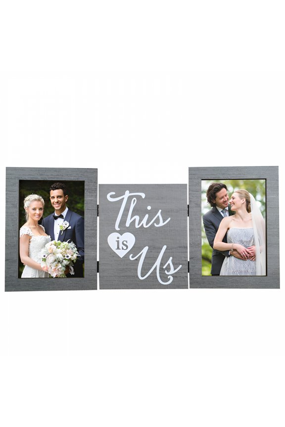2026 New Romantic Couples Wooden Picture Frame, Rustic Wedding Decor, Wedding Picture Frame for Couple, Love Photo Frame for A Wedding Or Engagement Gift