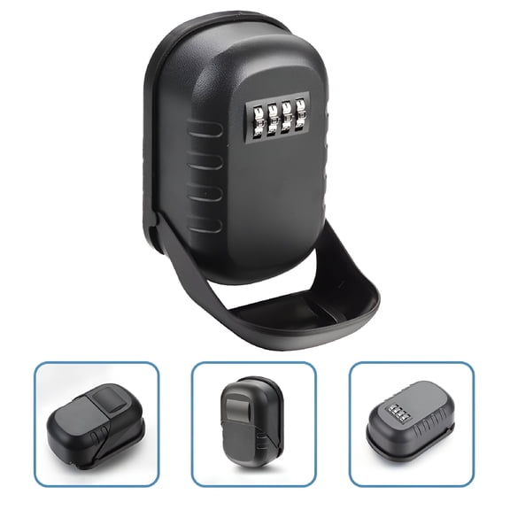 XIBUFE 2026 New Safe Lock Box Key Lock Box Outdoor Security Lock Box for Home, Office, Travel, Garage, Valuables 1Set