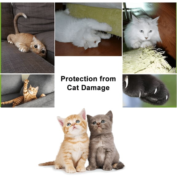 XIBUFE 2026 New Scree Couch Protector- Guard Furniture From Dog and Cat Claw Scratch- Shield Sofa, Leather Furniture From Pet Scratches- Couch Arm Protector- Cover to Protect Carpet, Wall, Door