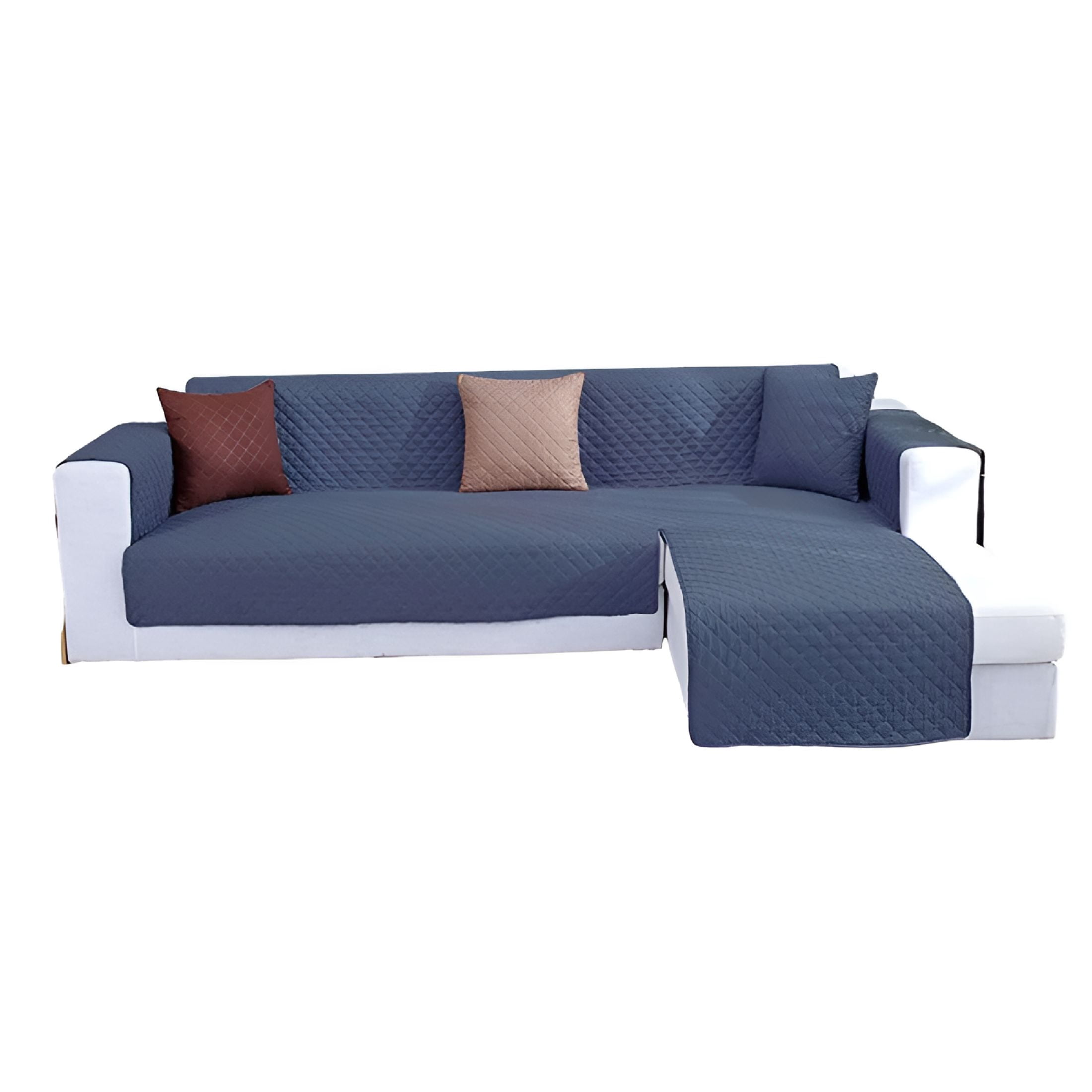 XIBUFE 2026 New Sectional Couch Covers L Shape Sofa Cover for Dogs Pet Couch Furniture Protector for Home,Living Rooms,P