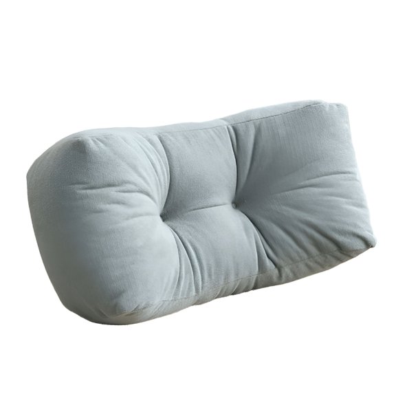 XIBUFE 2026 New Sponge Sofa Backrest Pillow Couch Waist Back Cushion Chair Ergonomic Lumbar Support Pillow Bed Rest Reading Pillow for Sofa, Bed, Chair, Office (Blue),14X8X6"