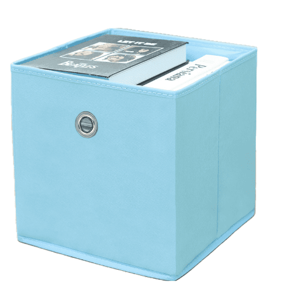 XIBUFE 2026 New Storage Bins Washable Storage Containers Simple Stackable Storage Bins for Closet Bedroom Office Style 6