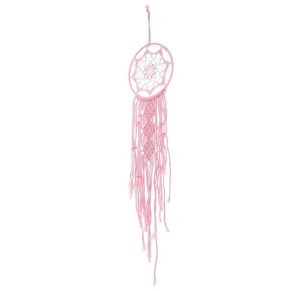 XIBUFE 2026 New Wall Dcor Pink Dream Catcher Creative Dreamcatcher Hanging Tapestry Macrame Cotton Woven Blanket Unique Rope for Bedroom,Living Room,Dorm,Studio