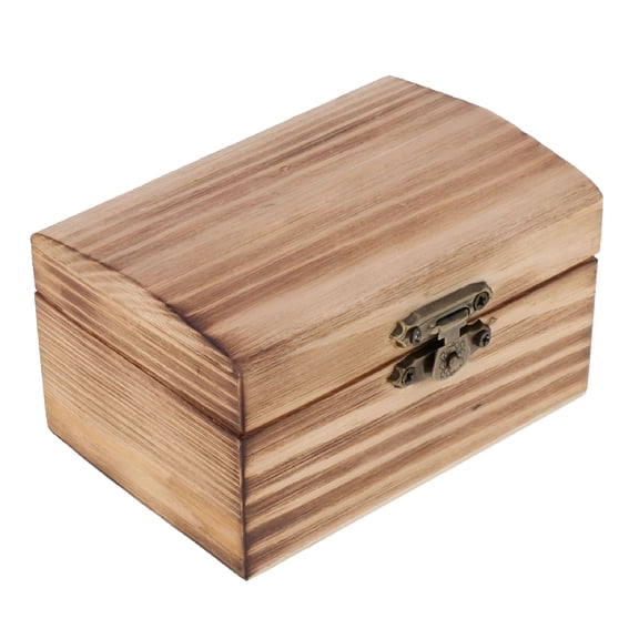 XIBUFE 2026 New Wood Sewing Box Collection, Treasure Box, Jewelry Storage Box - Wooden Box Large Capacity for Small - Retro for Home, Craft Room, Bedroom, Office