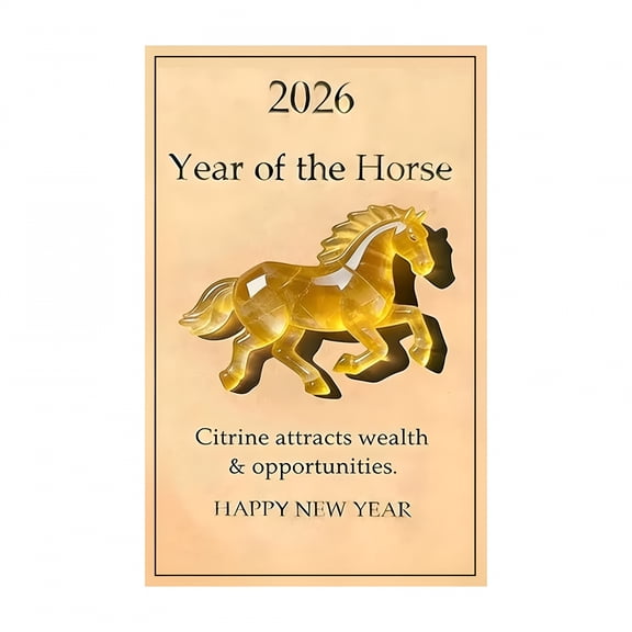 XIBUFE 2026 New Year of the Horse: Turquoise Guardian  Symbol of Health Smooth Journeys,Hand-Carved Natural Turquoise Horse Figurine,Mini Statue Decor,New Year Lucky Talisman Meaningful (Yellow,1Pc)