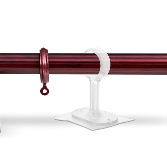 XIBUFE 2Pcs No Screw Curtain Rod Bracket Self Adhesive Ceiling Mount Holder No Drilling Required Secure and Convenient Ideal for Home and Office Curtain Hangers No Drilling