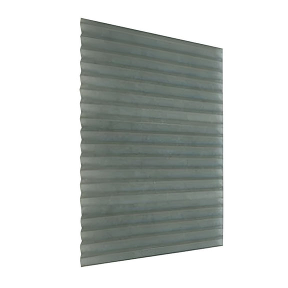 XIBUFE 35.4 Inch Polyester Pleated Window Shades, Tool-Free Inside Mount Mini Blinds for Kitchen, Bathroom, Bedroom, and Office, Light Filtering