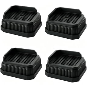 XIBUFE 4 Pack Treadmill Incline Riser Blocks,Stackable Walking Pad Incline Blocks for Height Lift,Leveling & Uphill Training,Heavy Duty Support Up to 4000 Lbs,for Gym and Home Use