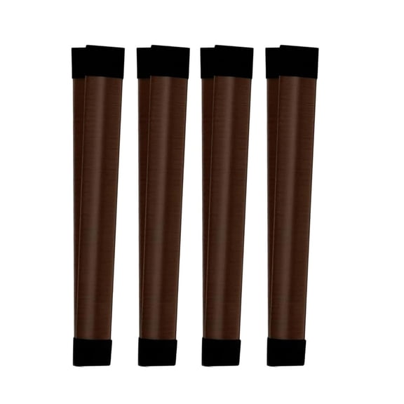 XIBUFE 4 Pcs Magic Hair Donut Bun Maker for Ballet Style - Women, Kids Hair Donut (4 Brown)