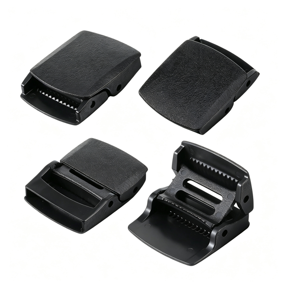 XIBUFE 4 Pcs Plastic Belt S,Black Plastic Belt S Replacement Nylon Canvas Web Belts for 1.4"Es to 1.5"Es Wide Men Women,Belts Straps Accessories