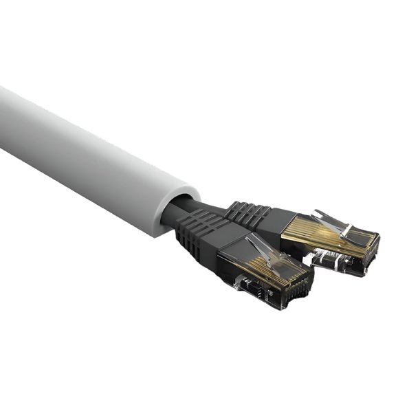 XIBUFE 40 Inch Floor Cable Cover, PVC Cord Hider Wall Channel