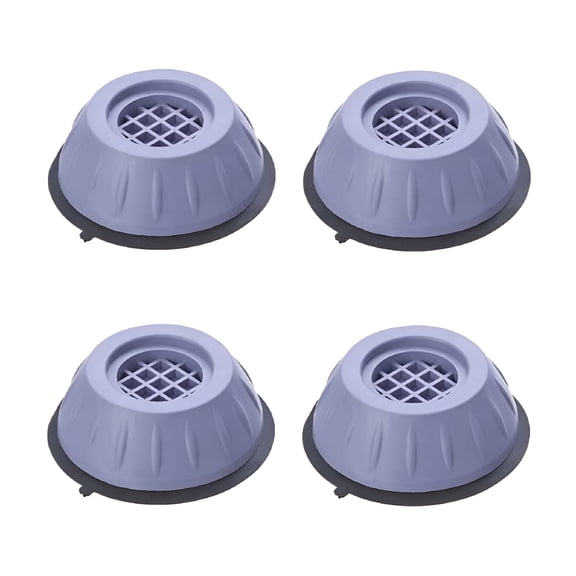 XIBUFE 4Pcs Shock and Noise Cancelling Washing Machine Support,Reducing Anti Slip Anti Vibration Rubber Washing Machine Feet Pads,Anti-Walk Dryer Washer Vibration Pads,Washing Machine Stabilizer