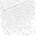 XIBUFE 700 Pieces Clear Dewdrop Water Droplets Embellishments Dewdrop ...