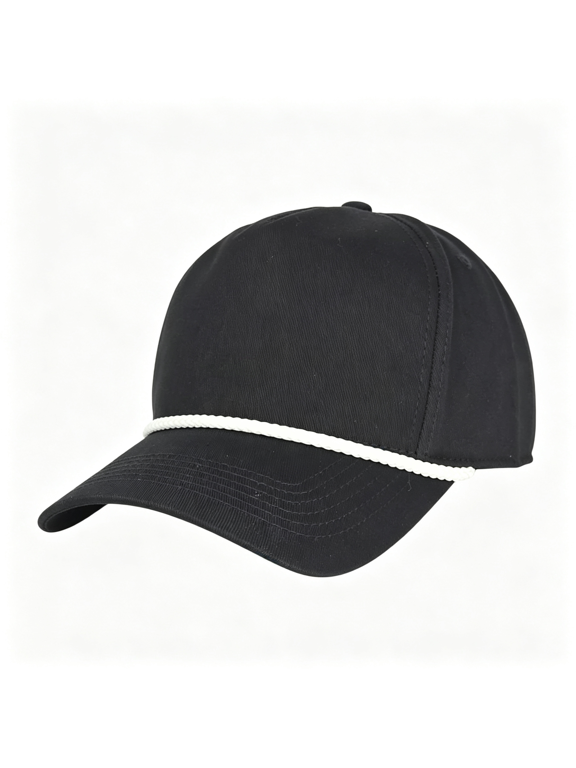 A-Frame Trucker Hat, 5-Panel Blank Snapback | Semi-Structured Mid Crown, Adjustable Fit; Ready for Embroidery, Patches, Or Logo Branding - Golf, Outdoor, Streetwear