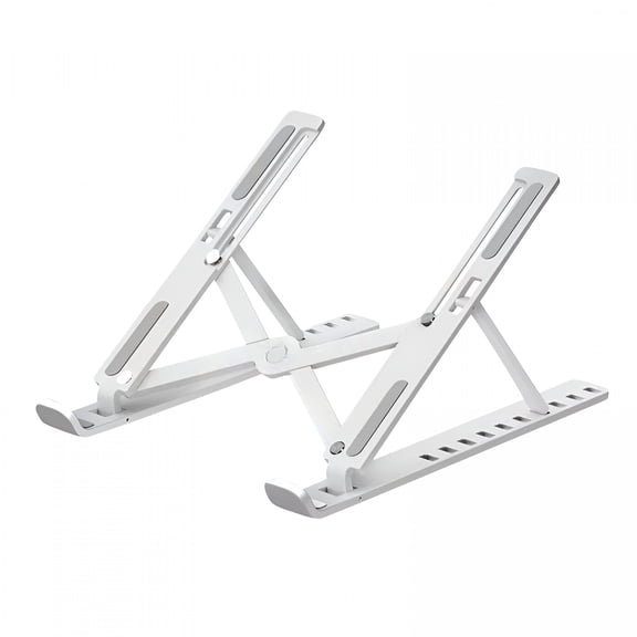 HBMYN Adjustable Laptop Stand for Desk 10 Height Settings Foldable Computer Riser with
