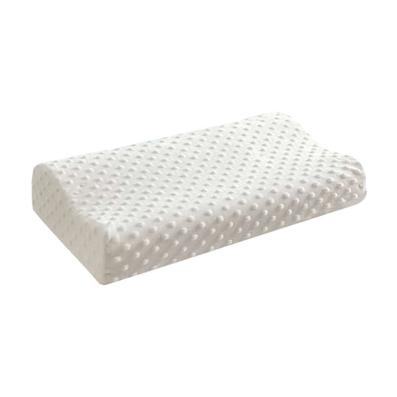 XIBUFE Adjustable Orthopedic Memory Foam Pillow Ergonomic Contour Latex Alternative Neck Support for Pressure Relief Shoulder Pain Sleep Aid Machine Washable Removable Cover