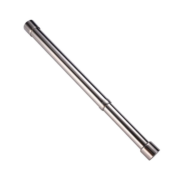 XIBUFE Adjustable Stainless Steel Curtain Rod, Heavy Duty Closet Organizer