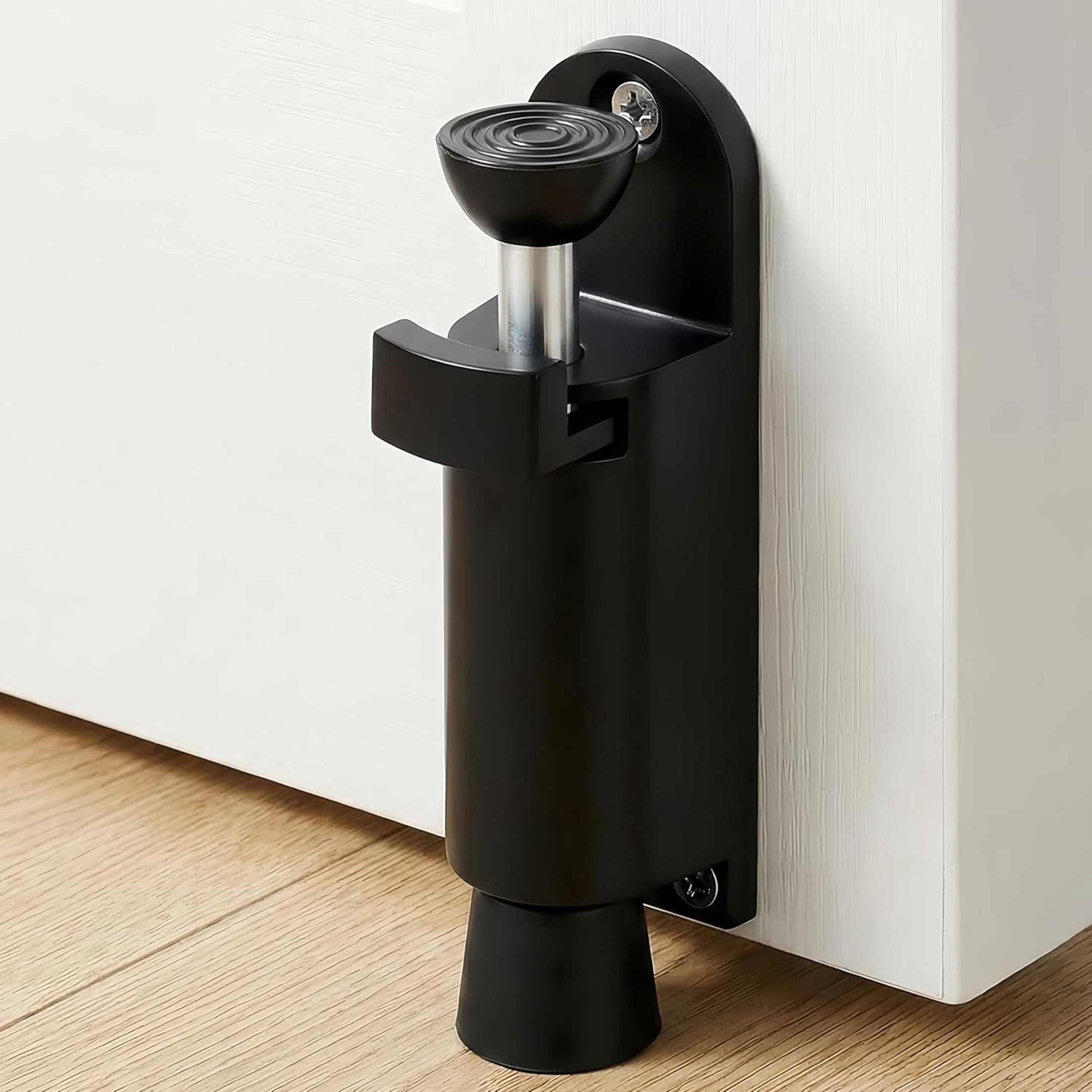 Kickdown Automatic XIBUFE Automatic Kickdown Door Stopper, Adjustable Telescopic Heavy ...