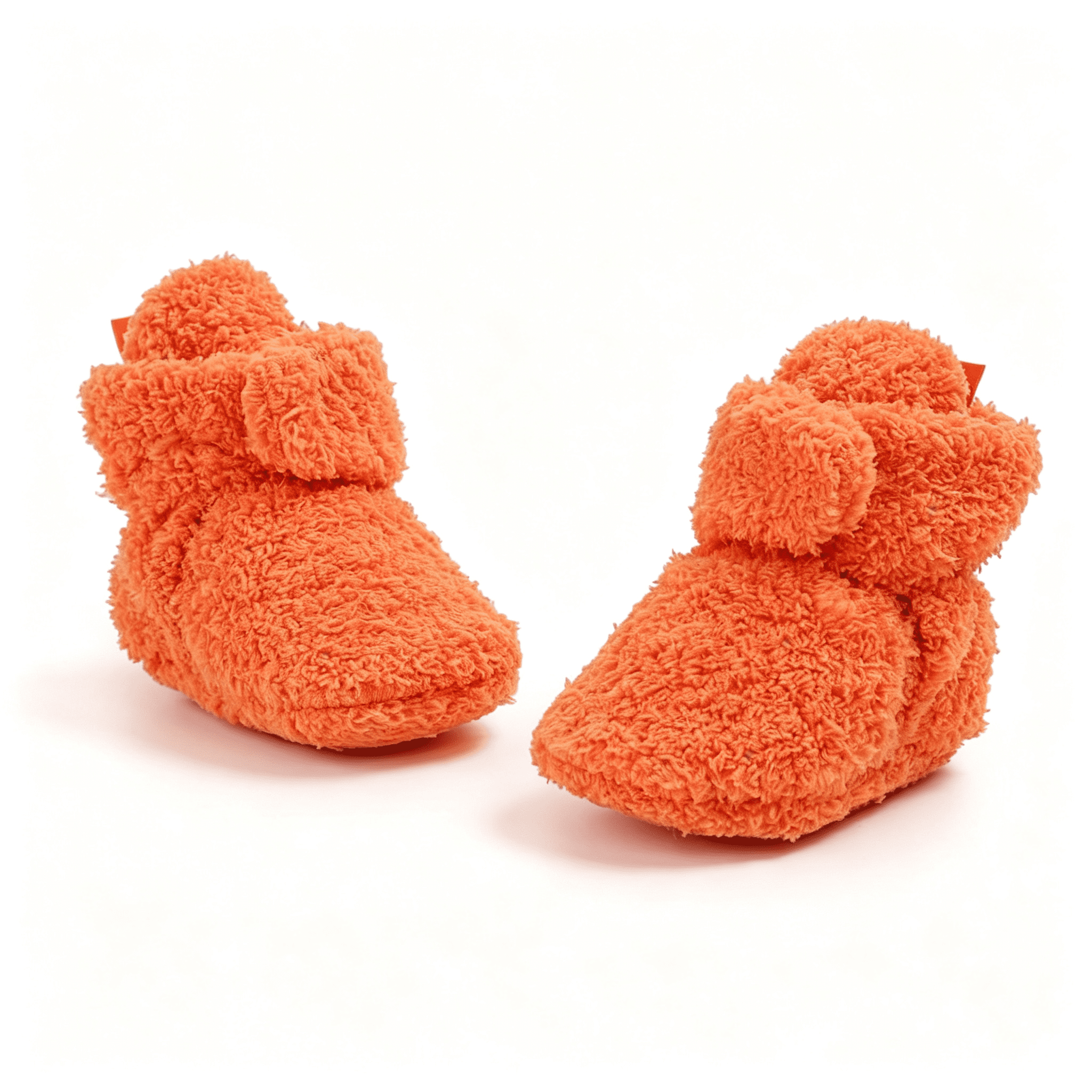 XIBUFE Baby Booties Cozy Fleece Slippers Soft Baby Shoes With Gripper ...
