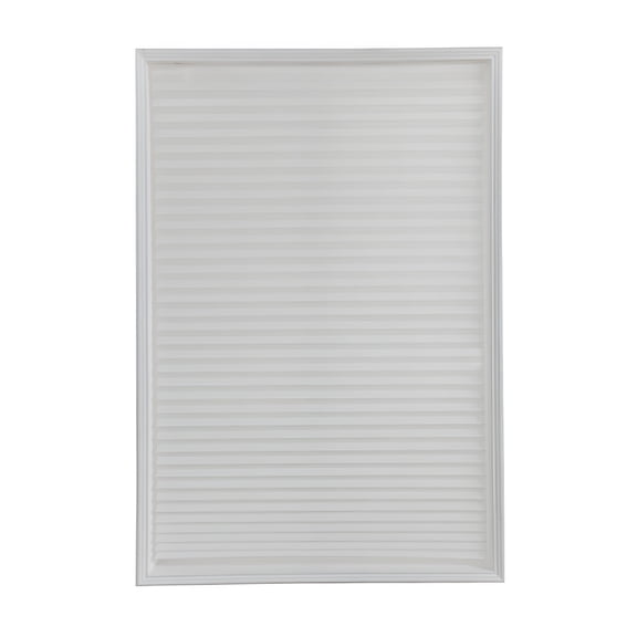 XIBUFE Blackout Shades Cordless Blinds Cellular Fabric Blinds Honeycomb Door Window Shades White Door Window Blinds,35.4X59.1 Inch